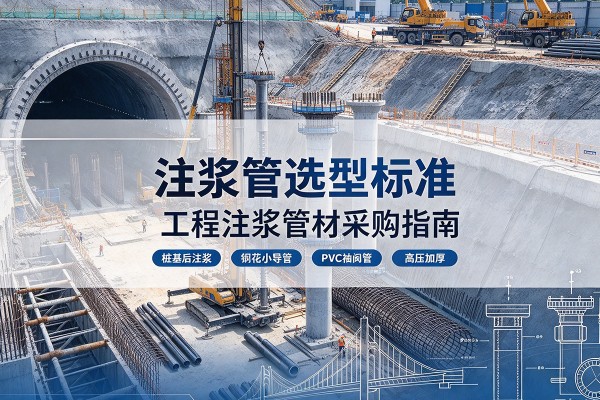 五原注浆管选型标准