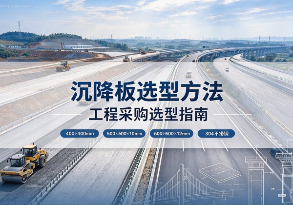 五原沉降板选择方法
